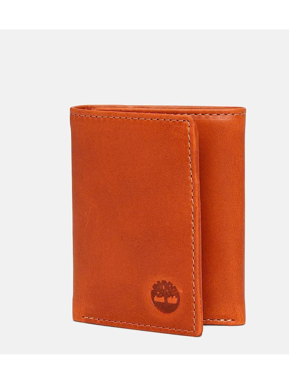Timberland Mens RFID Tonal Trifold Wallet Cognac / Brown